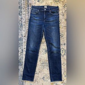 Citizens of Humanity Rocket High Rise skinny ankle jean size 28